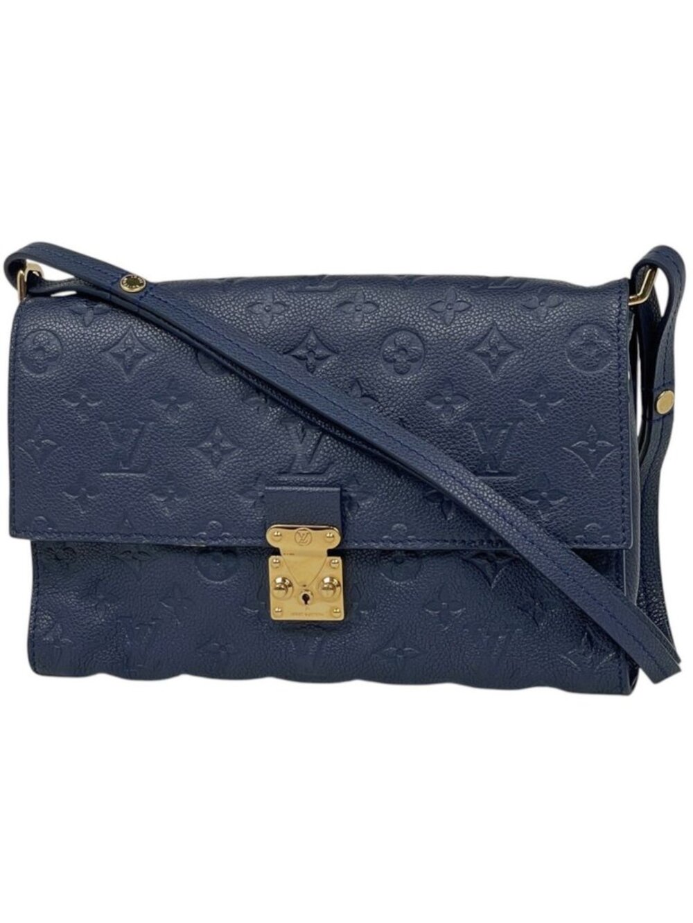 Louis Vuitton Fascinante Shoulder Bag Monogram Empreinte Celeste
